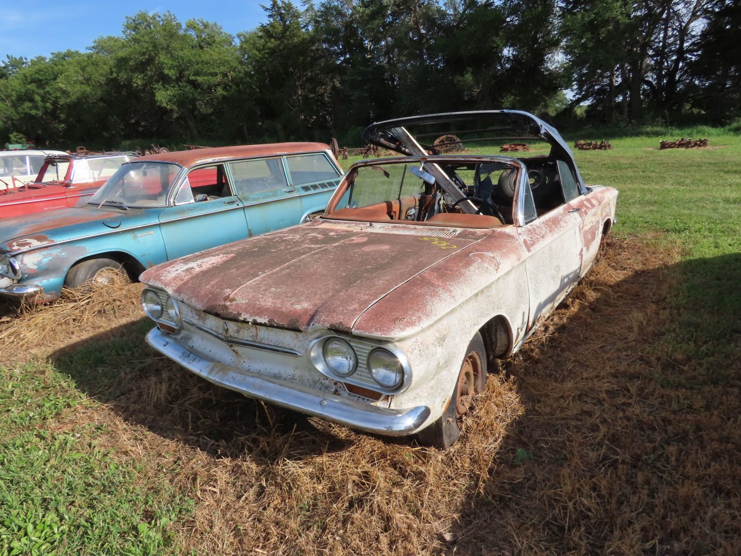 1960's Chevrolet Corvair Convertible for Project or Parts - Image 1