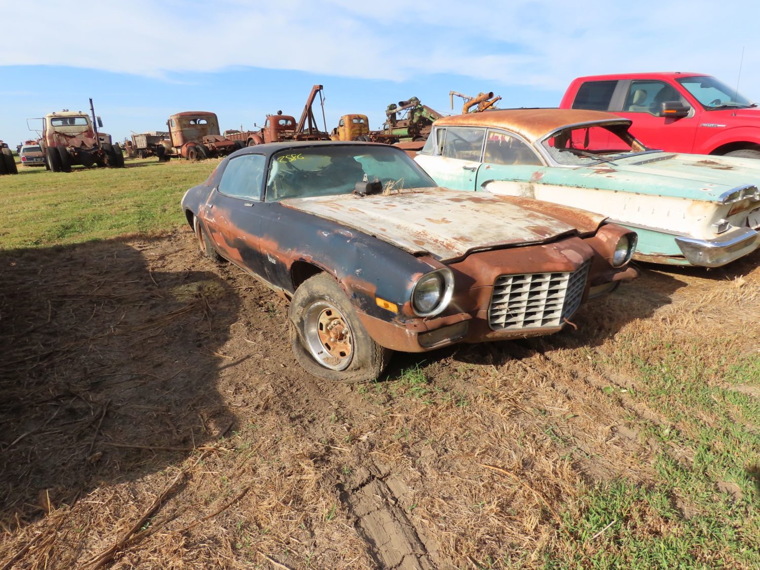 1970-2 Chevrolet Camaro for Restore or Parts - Image 1