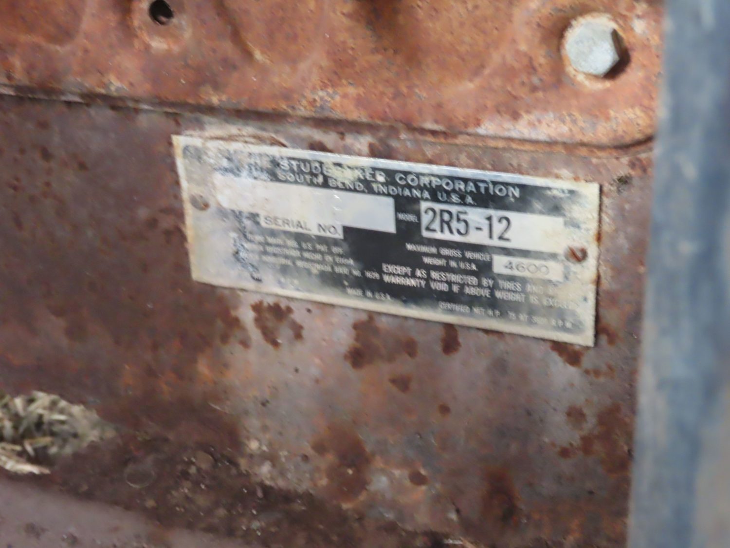 1949-53 Studebaker 2R5-12 Pickup for Rod or Restore - Image 6