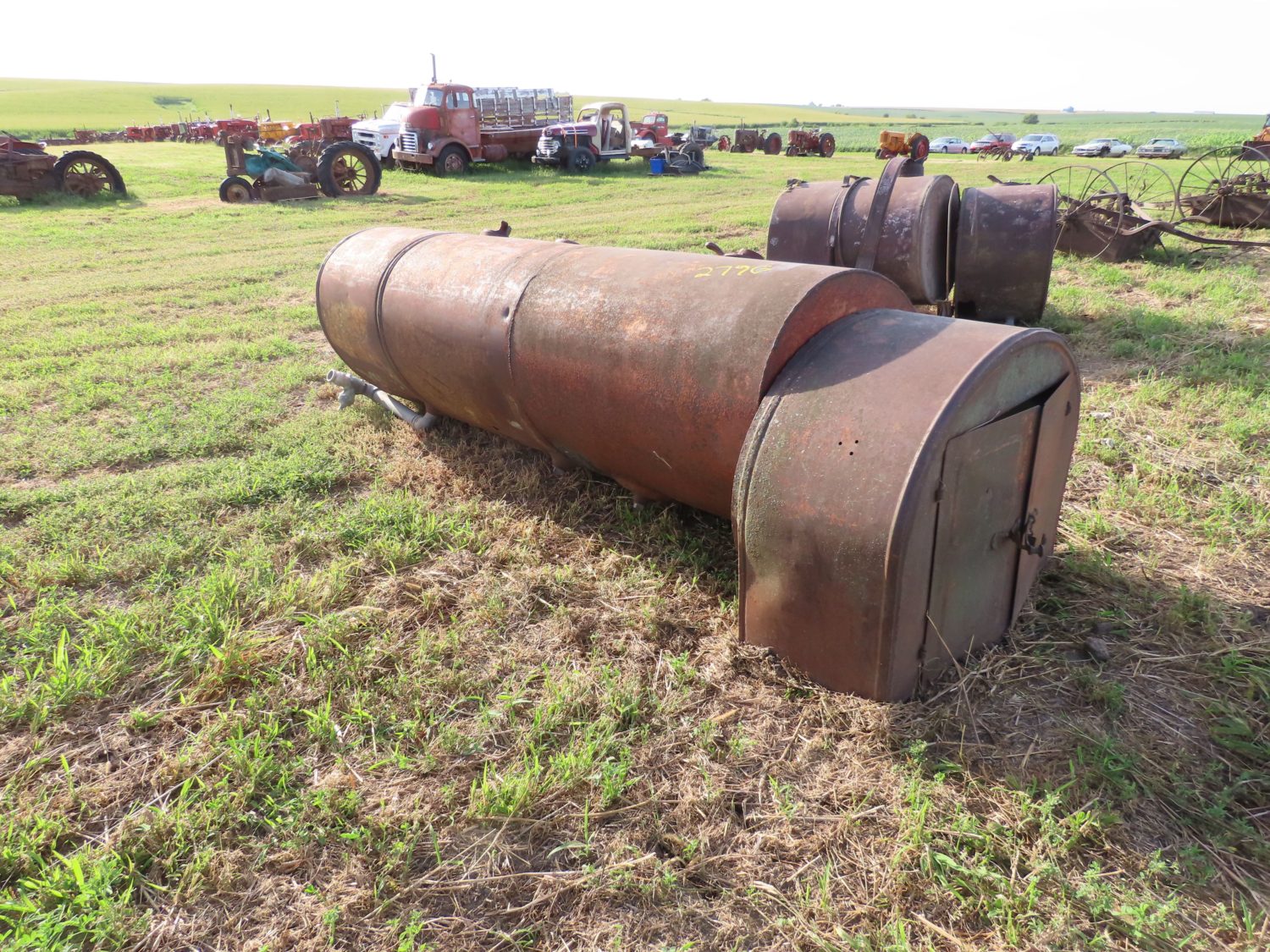 Antique Gas Fuel Tank for Restore - Image 1