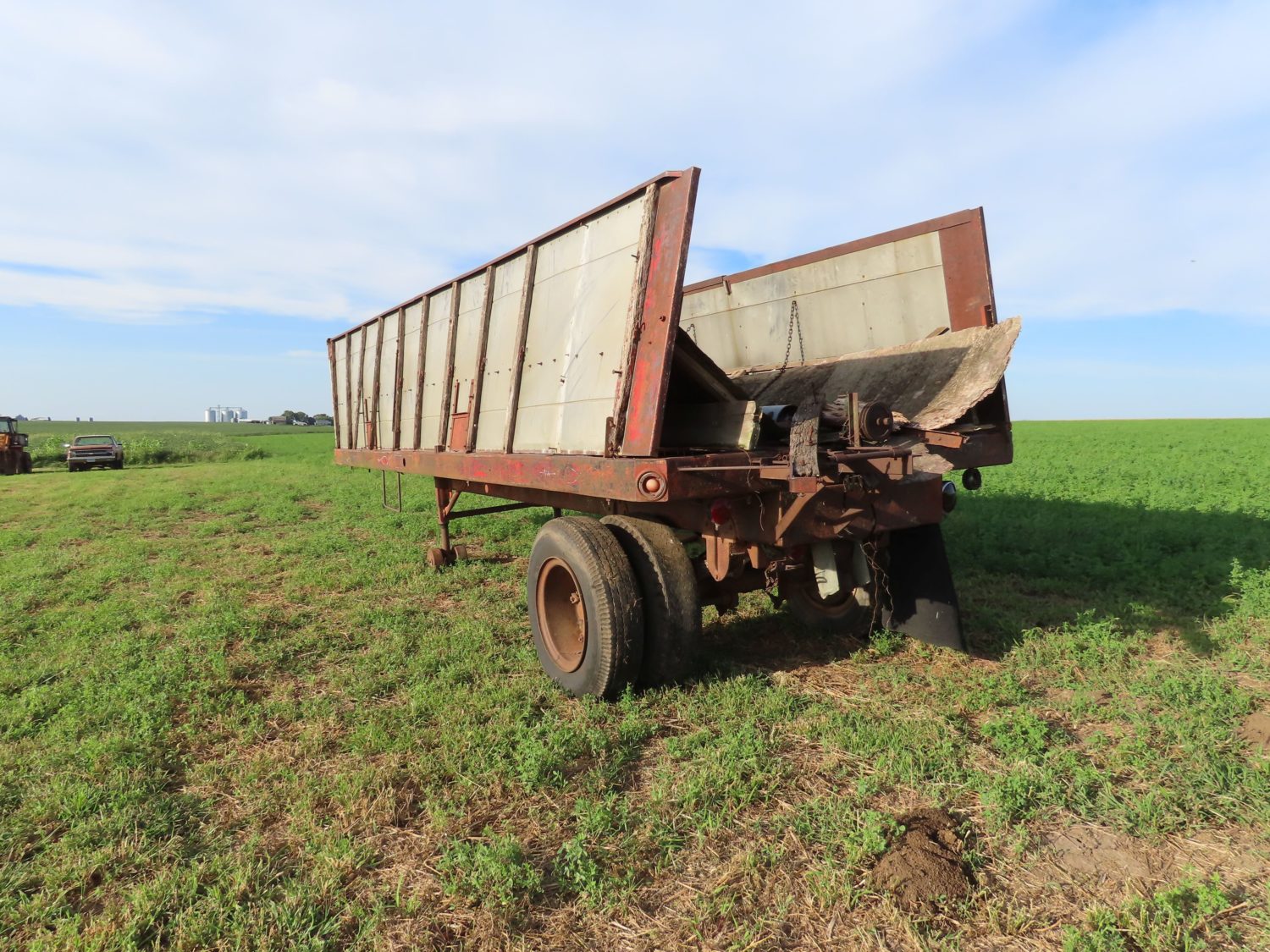 Vintage Semi Dump Trailer - Image 1