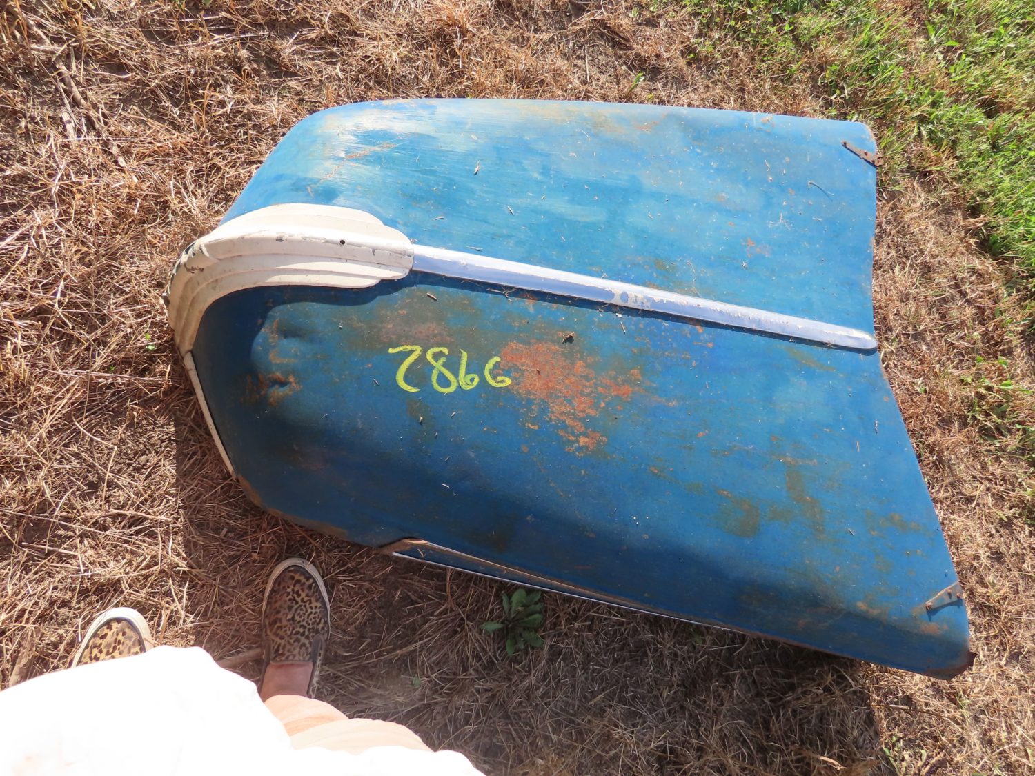 1930's Ford Pickup Hood - Image 1