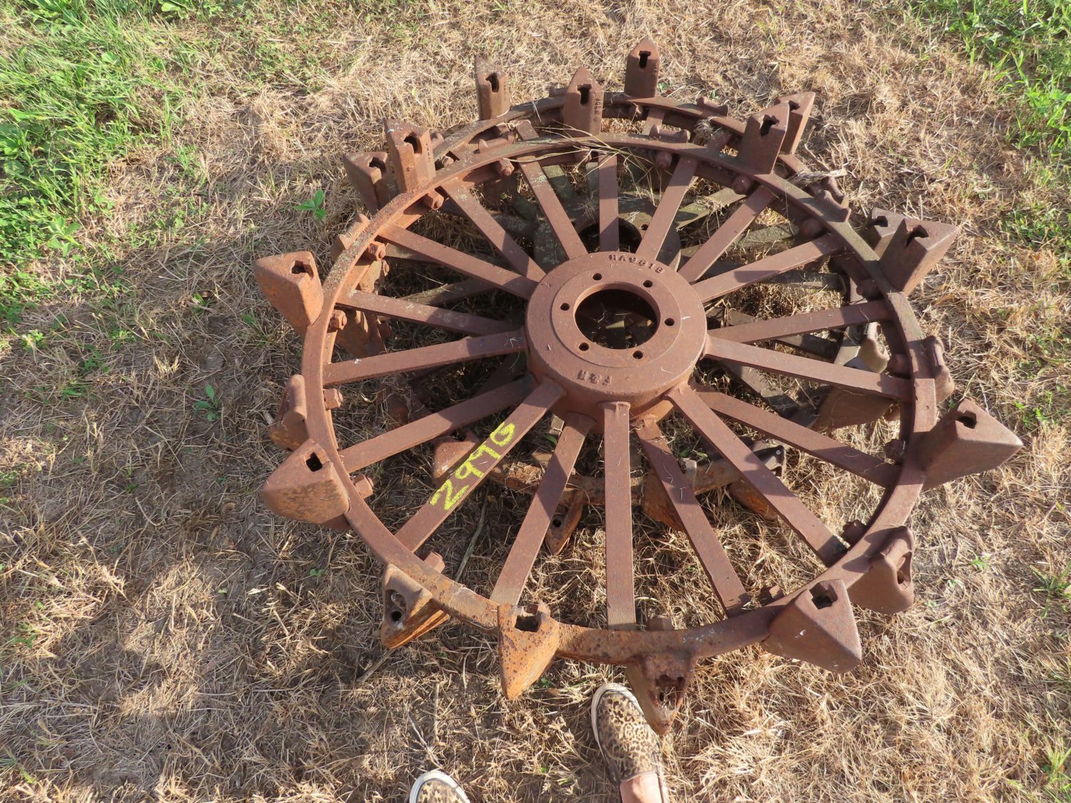 Tractor Rear Steel Wheels - Image 1