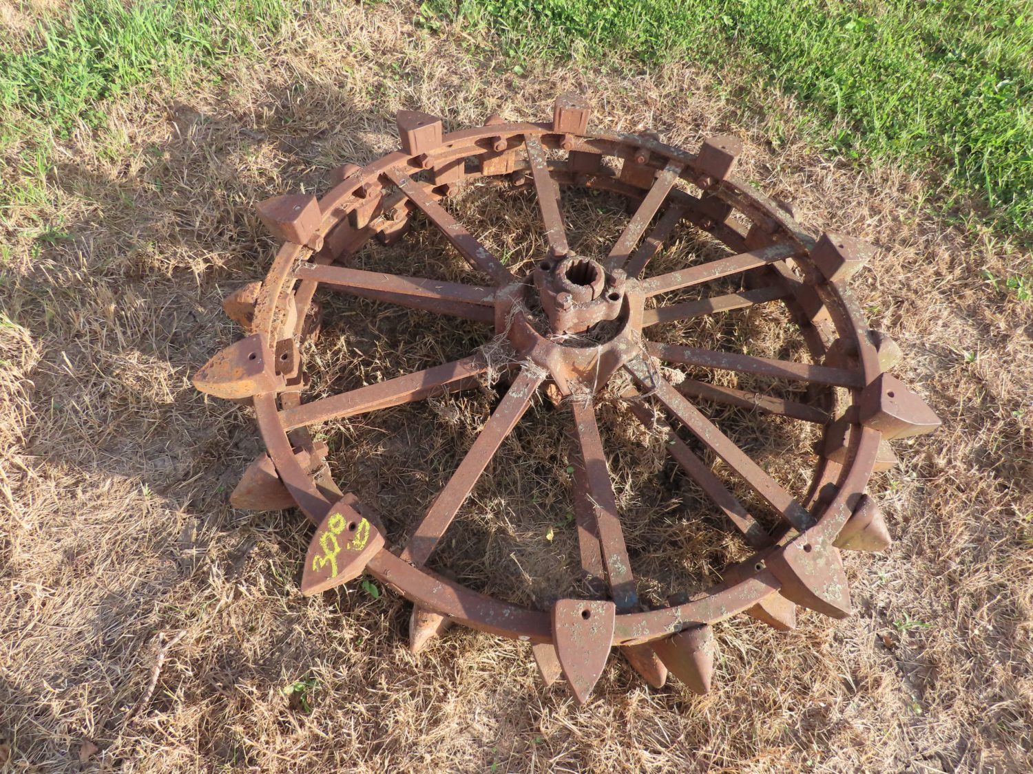 Tractor Rear Steel Wheels - Image 1