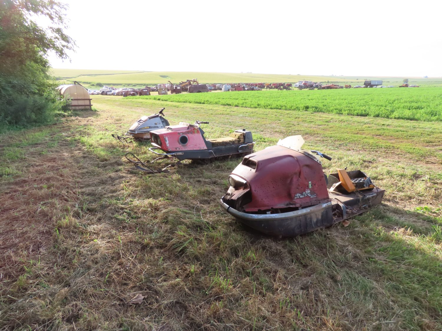 Antique Snowmobile Group - Image 1