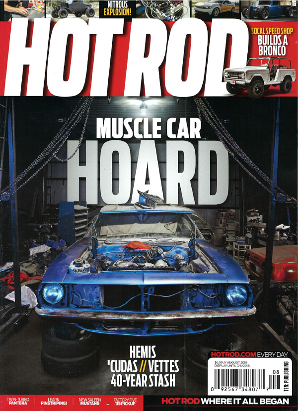 Hot Rod Magazine August 2018